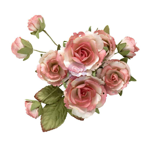 HG - GARDEN ROSE BLUSH FLOWERS (10 PCS)