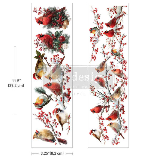 Luxe Transfers® - Hollywing Cardinal
