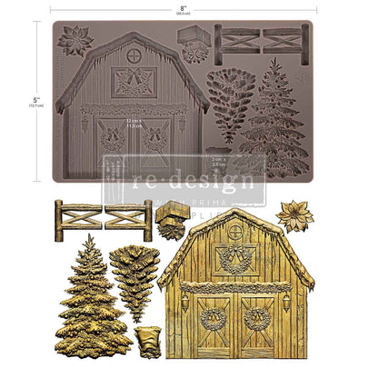 HOMESTEAD HOLIDAY- Decor Mould PREORDER ETA 30TH SEPT