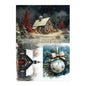 SILENT TIMBER MEMOIRS- A4 Decoupage Fiber Pack