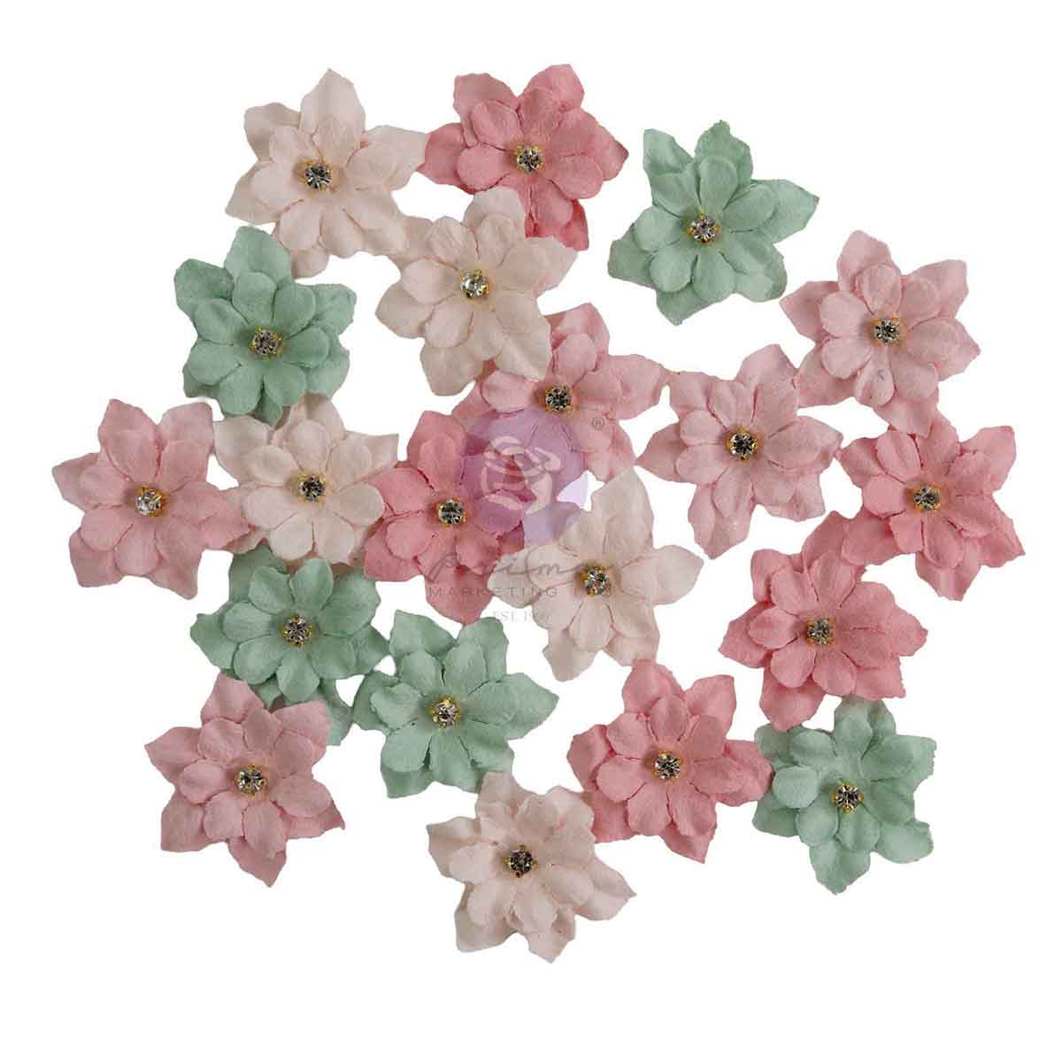 BK - DELICATE TRIMMINGS FLOWERS (20PCS)