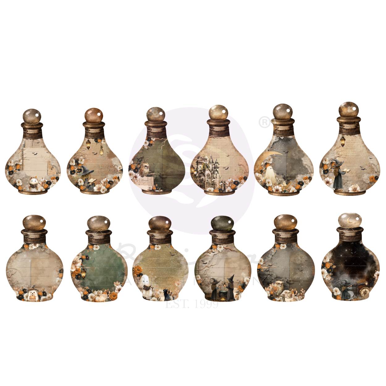 MoM- POTION BOTTLE TAG PAD