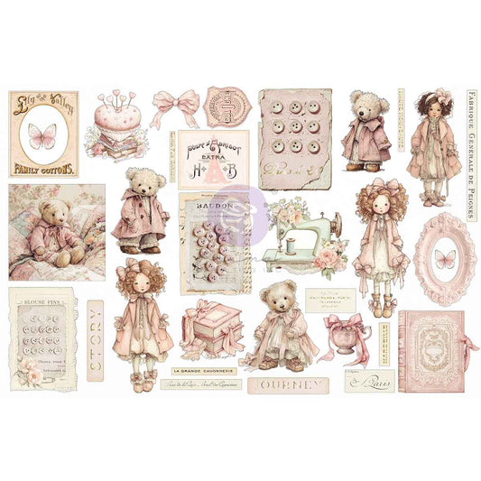 BK- EPHEMERA, QUILTED MEMORIES (64PCS)