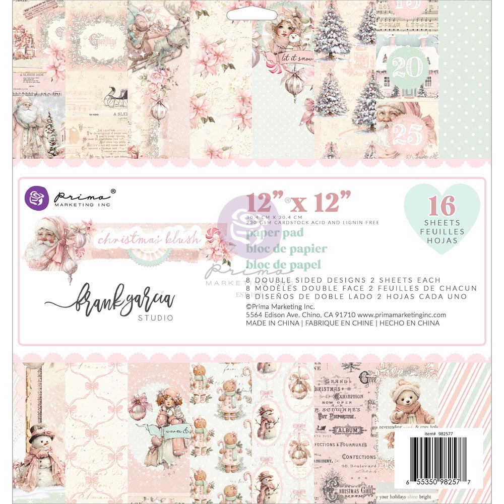 CB- 12x12 PAPER PAD