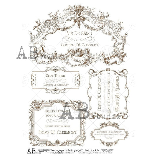 6567- AB STUDIOS RICE PAPER