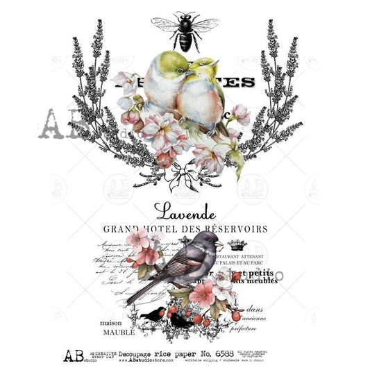 6588- AB STUDIOS RICE PAPER