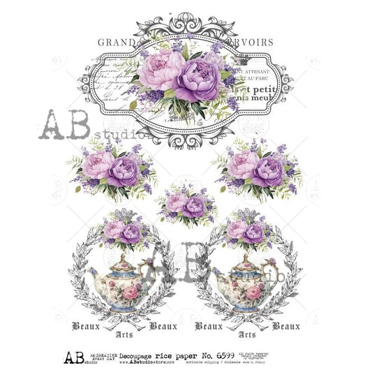 6599- AB STUDIOS RICE PAPER