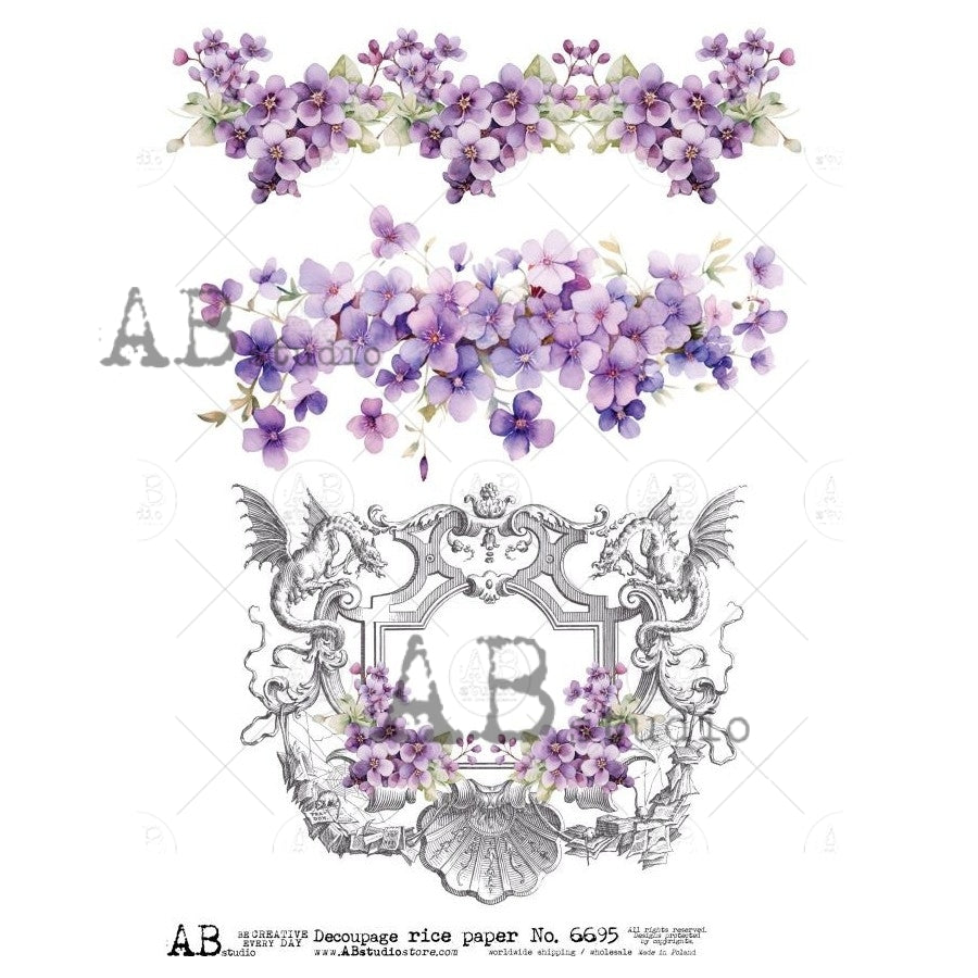6695- AB STUDIOS RICE PAPER