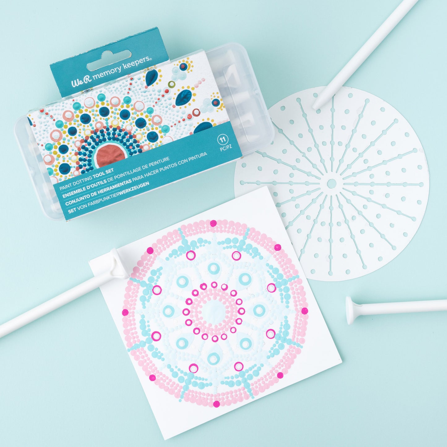 WE R MEMORY KEEPERS PAINT DOTTING SET