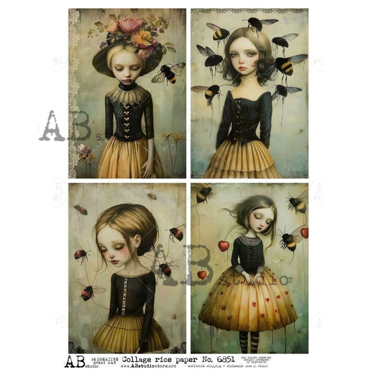 6851- AB STUDIOS RICE PAPER