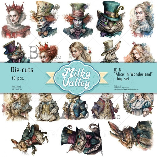6- AB STUDIO DIE CUTS (18PCS)