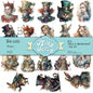 6- AB STUDIO DIE CUTS (18PCS)