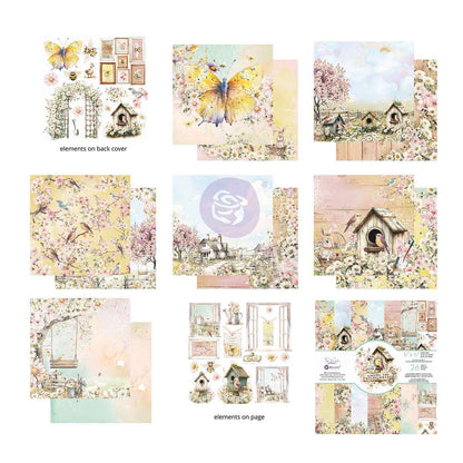 Among the Wildflowers Collection 6x6 Paper Pad