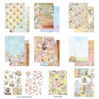 Among the Wildflowers Collection 6x8 Paper Pad