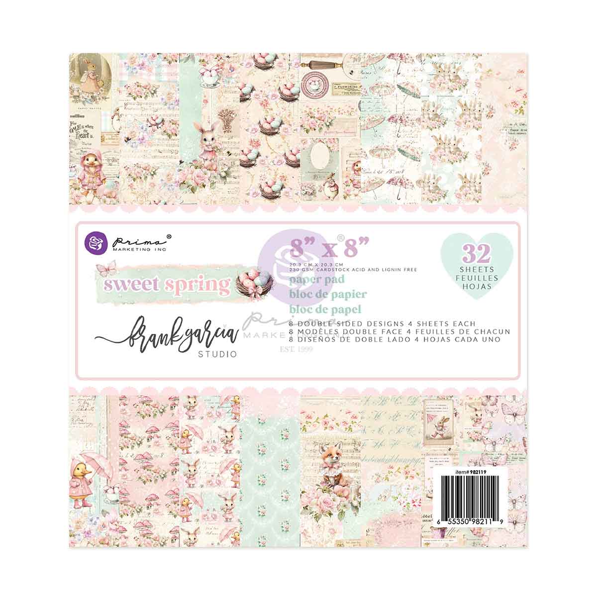 Sweet Spring Collection 8x8 Paper pad