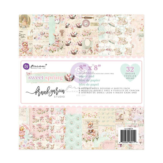 Sweet Spring Collection 8x8 Paper pad
