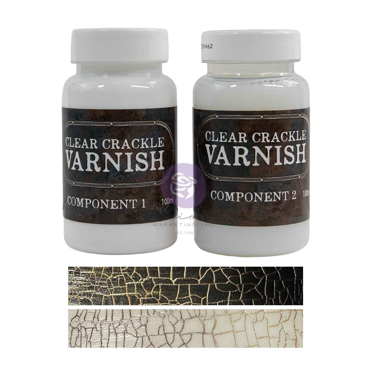 CLEAR CRACKLE VARNISH SET - Art Extravagance
