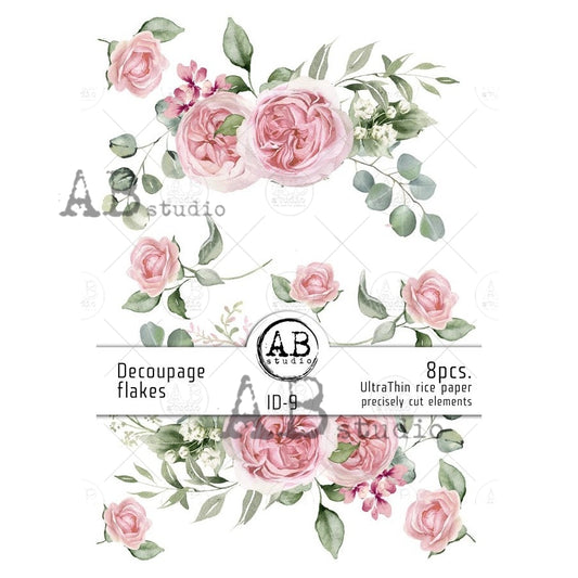 9- DECOUPAGE FLAKES