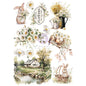 Among the Wildflowers Collection A4 Transfer