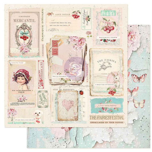 CS- A NEVER ENDING DAYDREAM 12x12 PAPER SHEET