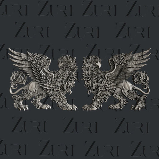 BAROQUE GRIFFINS SET 1