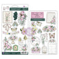 SP CHIPBOARD STICKERS - BLOOMING BEAUTY (26 PCS)