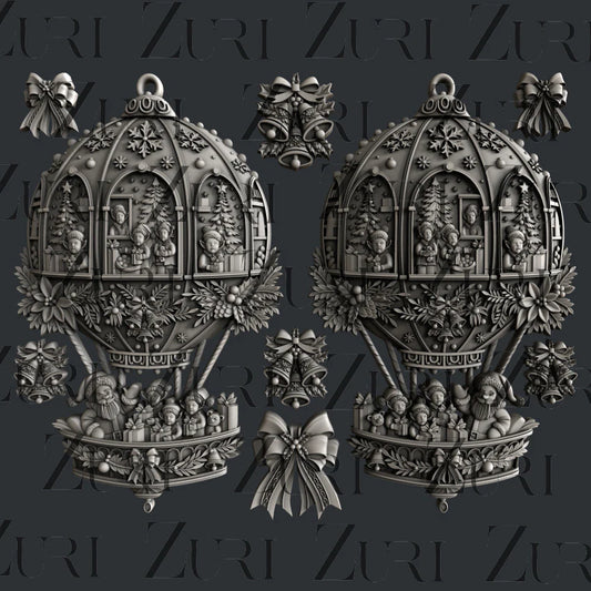 CHRISTMAS ORNAMENTS SET2