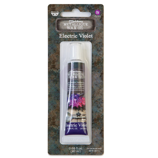 ELECTRIC VIOLET METALLIQUE WAX PASTE