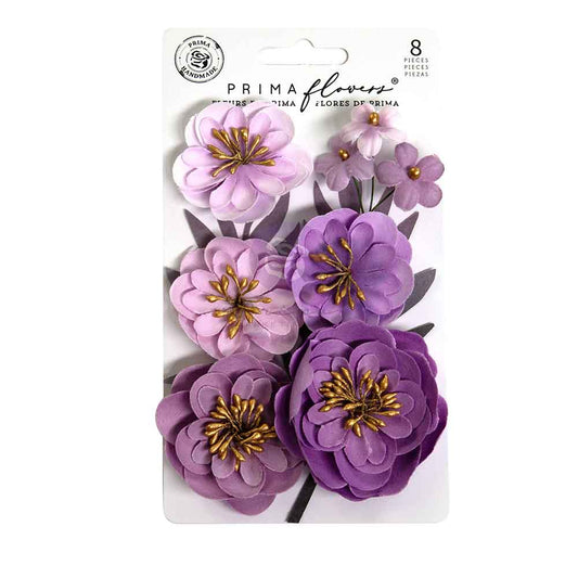 BEWITCHED FLOWERS - ENCHANTED VIOLET (8 PCS)