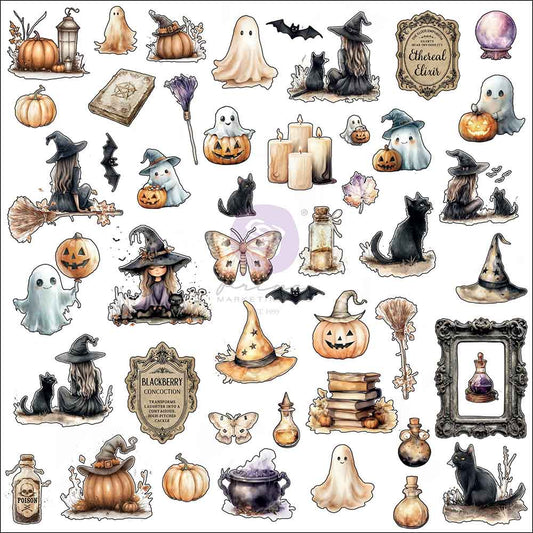 BEWITCHED EPHEMERA- BOO-TIFUL BITS (94 PCS)