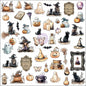 BEWITCHED EPHEMERA- BOO-TIFUL BITS (94 PCS)