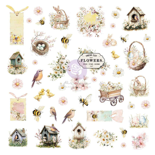 Among the Wildflowers Collection Ephemera - Spring Bits