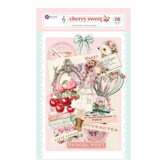 CS- EPHEMERA PINK DREAMS (76 PCS)