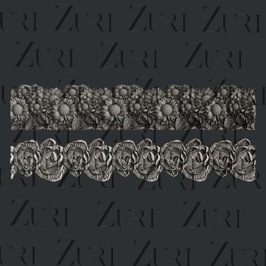 FLORAL BORDERS 1