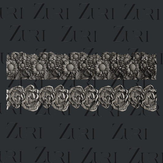 FLORAL BORDERS 1