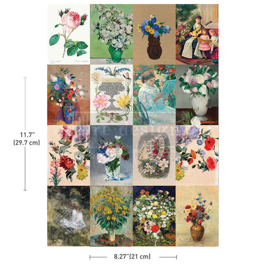 A4 Transfer - Floral Ambience
