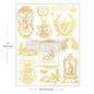 H2O Transfers Single Sheet Gold - Gilded Spring