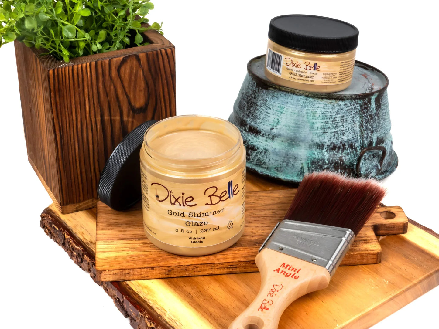 GOLD SHIMMER GLAZE