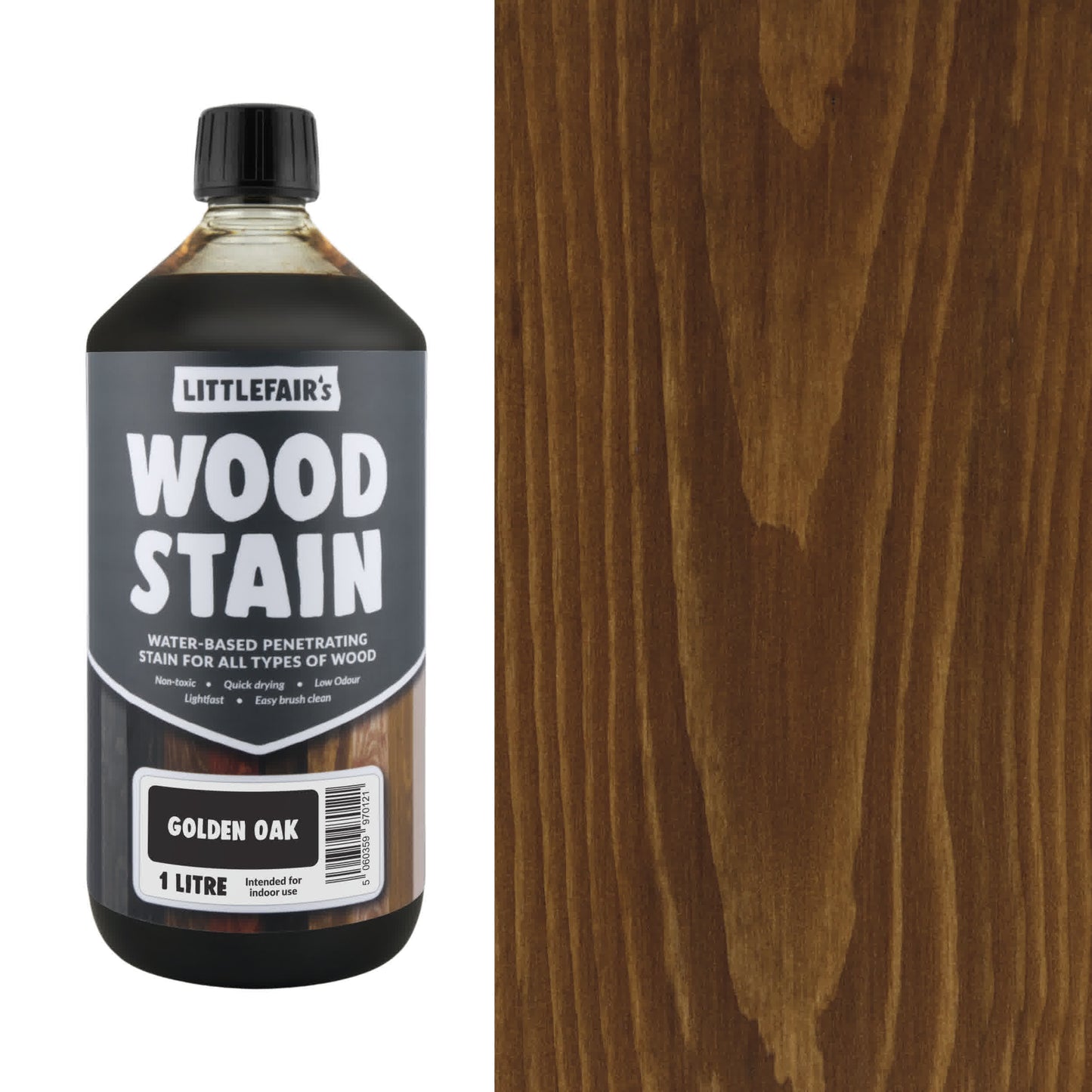 Water-Based Wood Stain - Naturals