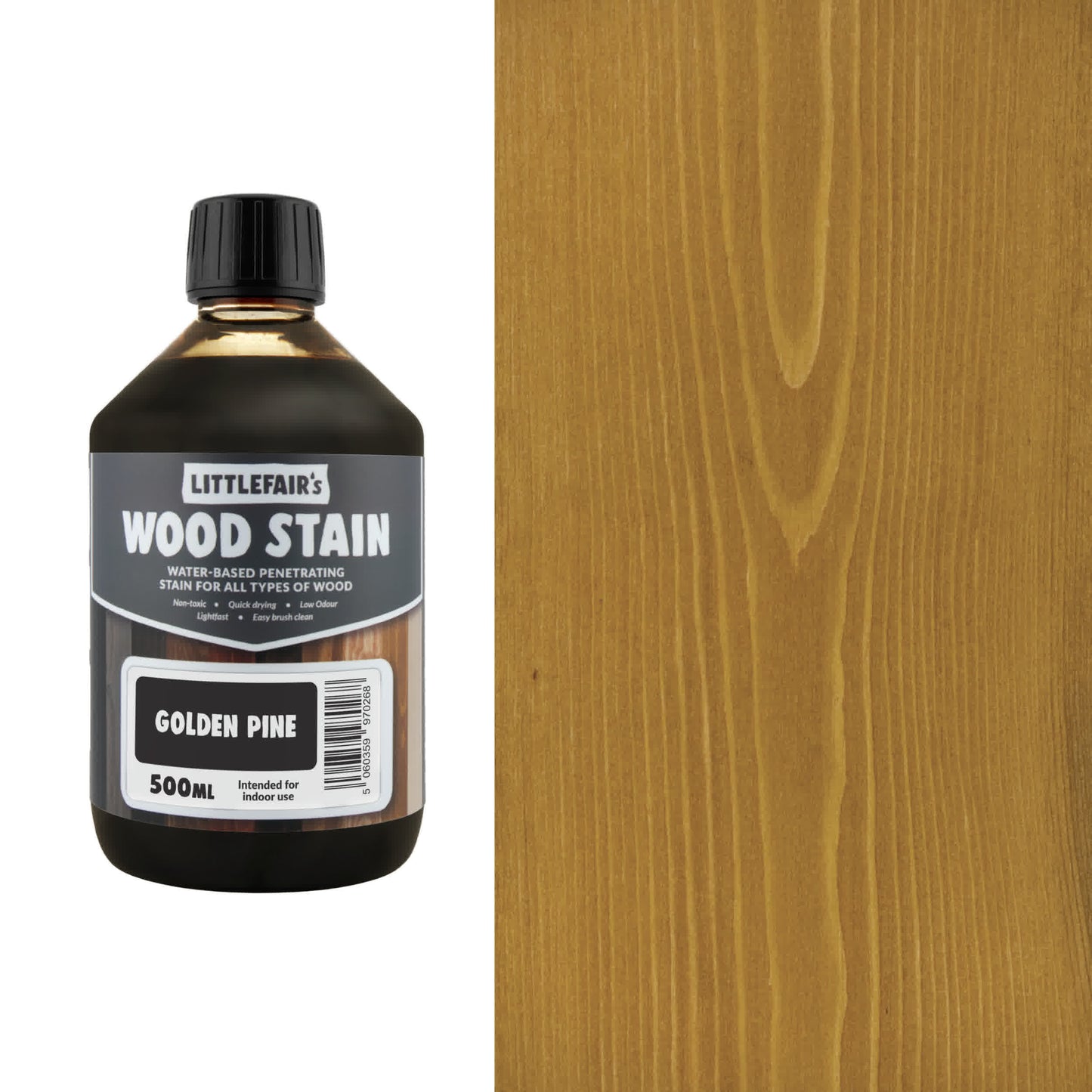 Water-Based Wood Stain - Naturals
