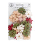 T&T- HOLIDAY BLOOMS FLOWERS (24 PCS)