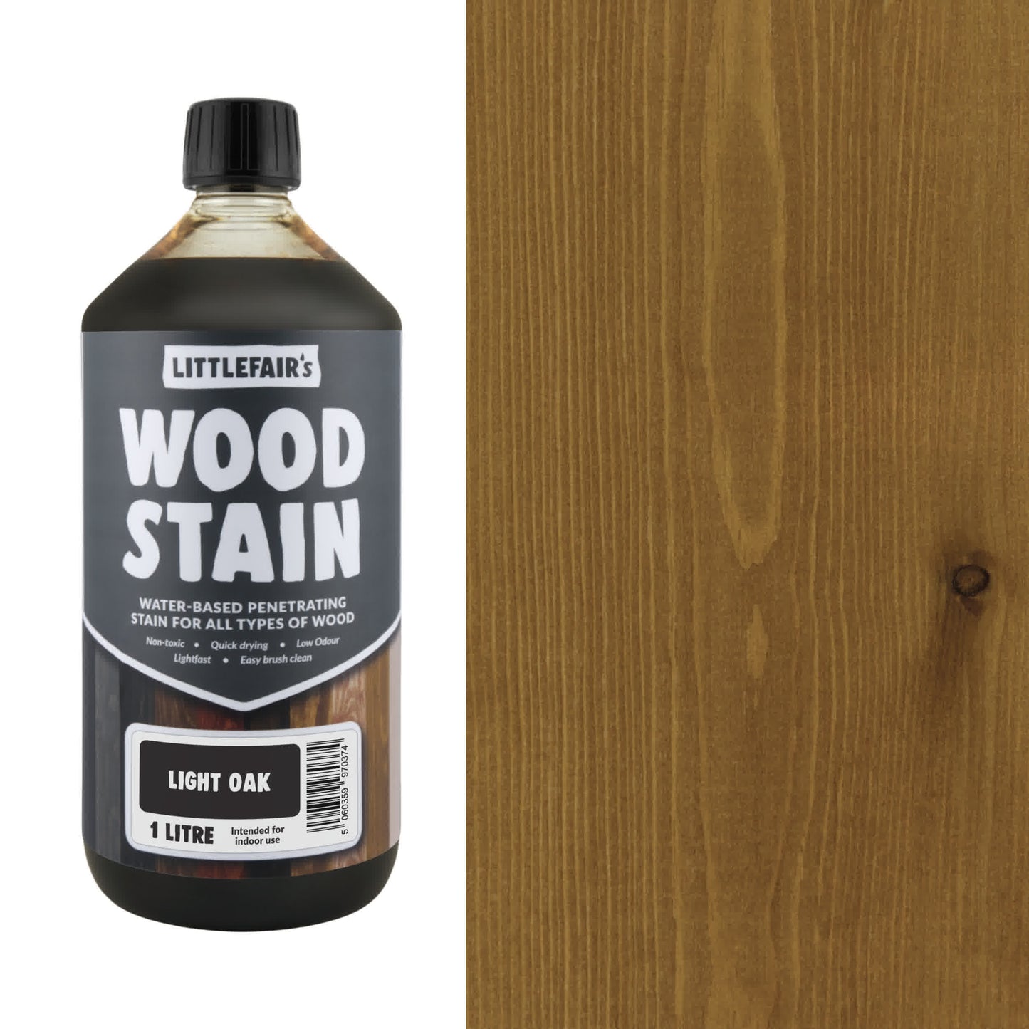 Water-Based Wood Stain - Naturals