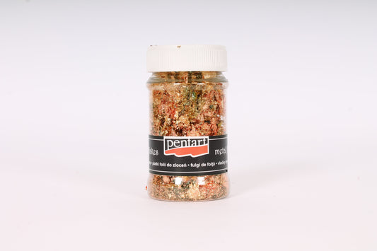 M11 GOLD RED MIXED- METAL FLAKES, 100 ML