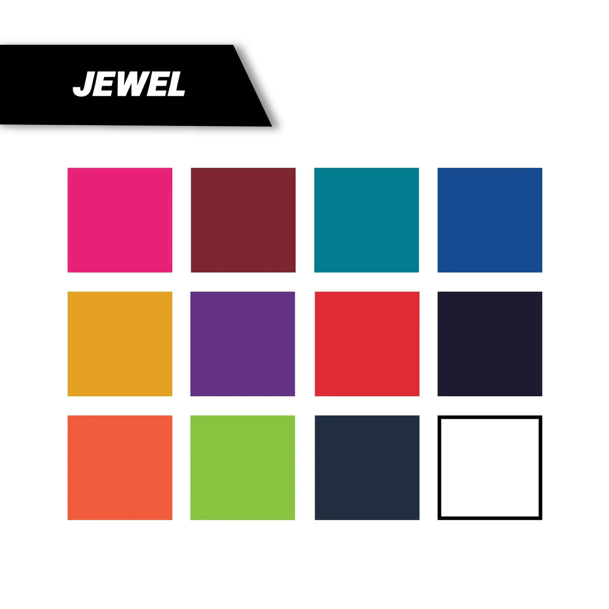 12PC ACRYLIC 1.2MM JEWEL MARKERS