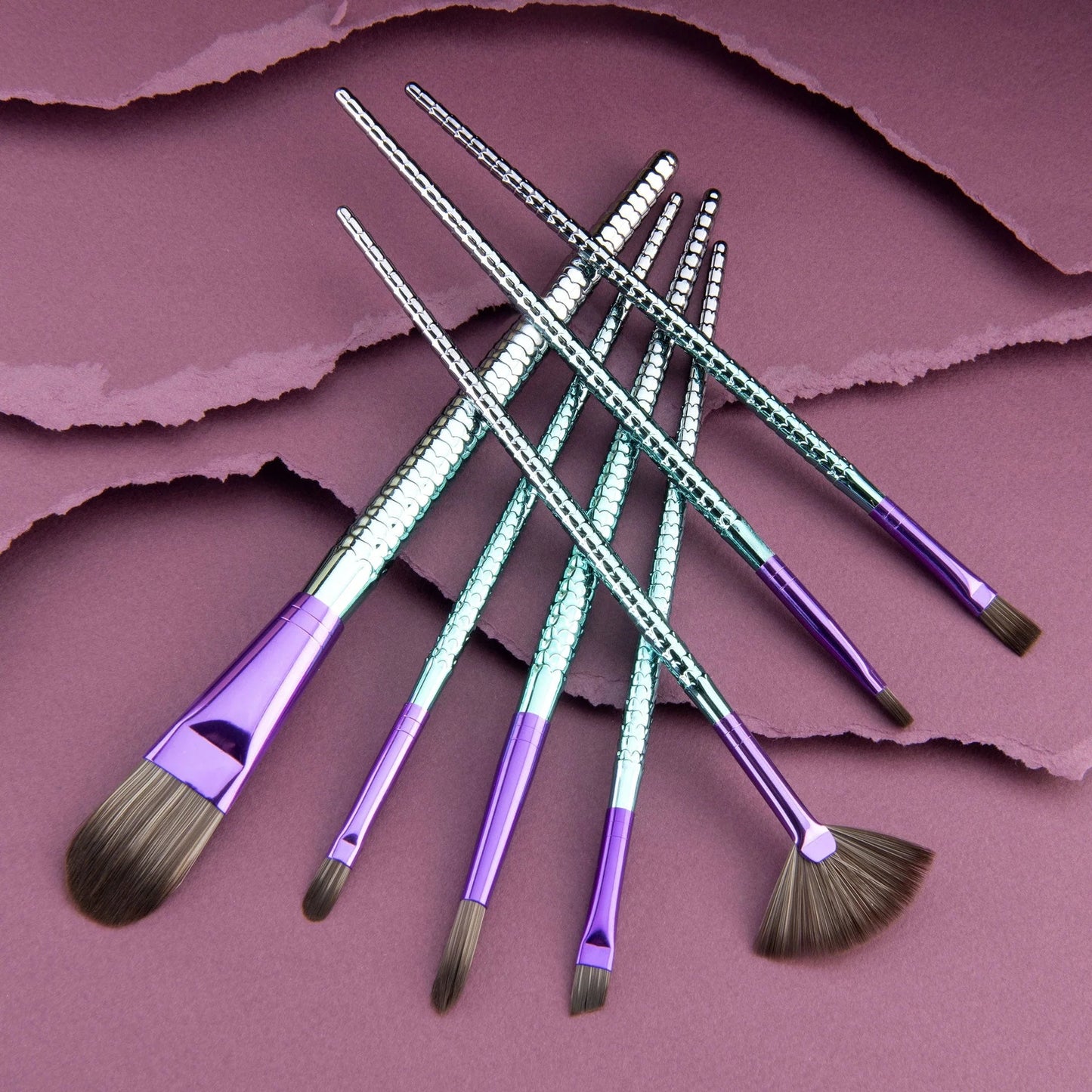 MYTHOS™ MERMAID 7PC VARIETY BRUSH SET- MYTH201