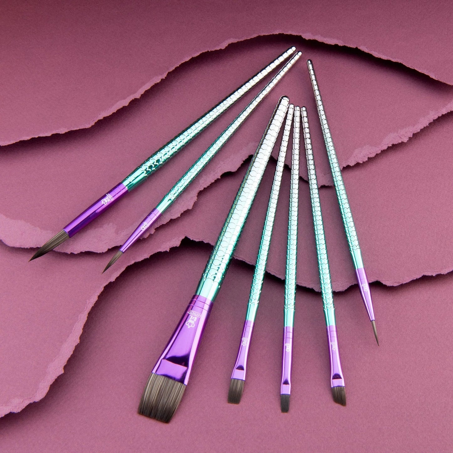 MYTHOS™ MERMAID 7PC VARIETY BRUSH SET- MYTH202