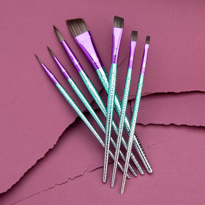 MYTHOS™ MERMAID 7PC VARIETY BRUSH SET- MYTH204