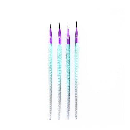 MYTHOS™ MERMAID 4PC LINER BRUSH SET