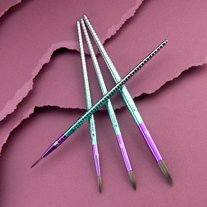MYTHOS™ MERMAID 4PC ROUND BRUSH SET