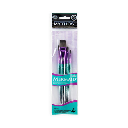 MYTHOS™ MERMAID 4PC VARIETY BRUSH SET